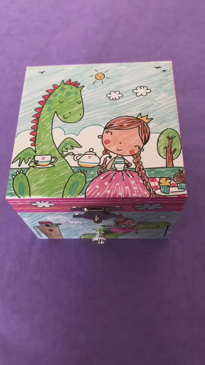 Zog Inspired Musical Jewellery Box