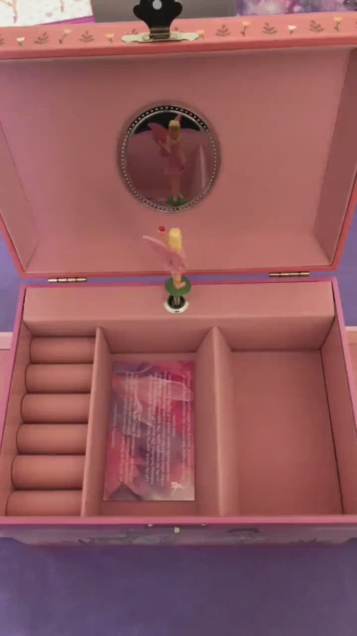 Jewellery Box with Spinning Ballerina