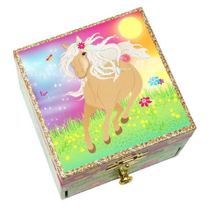 Horses Musical Jewellery Box - Sorcerers Apprentice