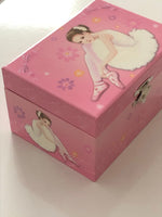 Load image into Gallery viewer, Ballerina Swan Lake Musical Jewellery Box
