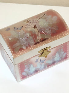 Vintage Inspired Ballerina Musical Jewellery Box