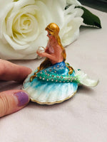 Load image into Gallery viewer, The Little Mermaid Jewel Box with Necklace and Pendant
