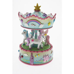 4-piece Musical Horse Carousel