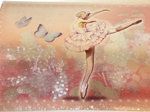 Vintage Inspired Ballerina Musical Jewellery Box