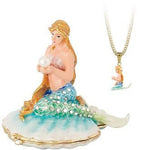 Load image into Gallery viewer, The Little Mermaid Jewel Box with Necklace and Pendant
