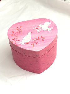 Dove Musical Jewellery Box