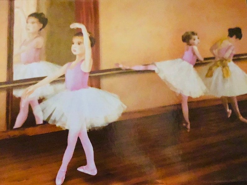 Illustrated Ballerina Musical Jewellery Box