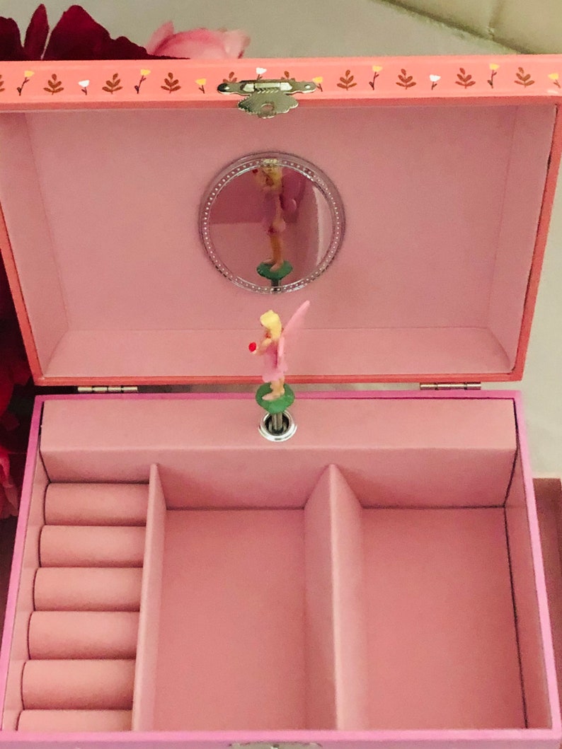 Jewellery Box with Spinning Ballerina