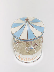 Personalised ROCK-A-BYE BABY Musical Carousel