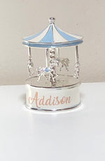 Load image into Gallery viewer, Personalised ROCK-A-BYE BABY Musical Carousel
