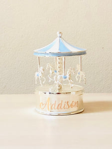 Personalised ROCK-A-BYE BABY Musical Carousel