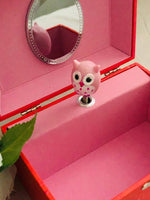 Load image into Gallery viewer, Owl Musical Jewellery Box
