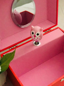 Owl Musical Jewellery Box