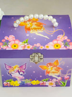 Load image into Gallery viewer, Fairy Garden Musical Jewellery Box with Pearl Handle
