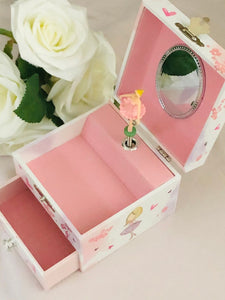 Ballerina Dancers Musical Jewelry box