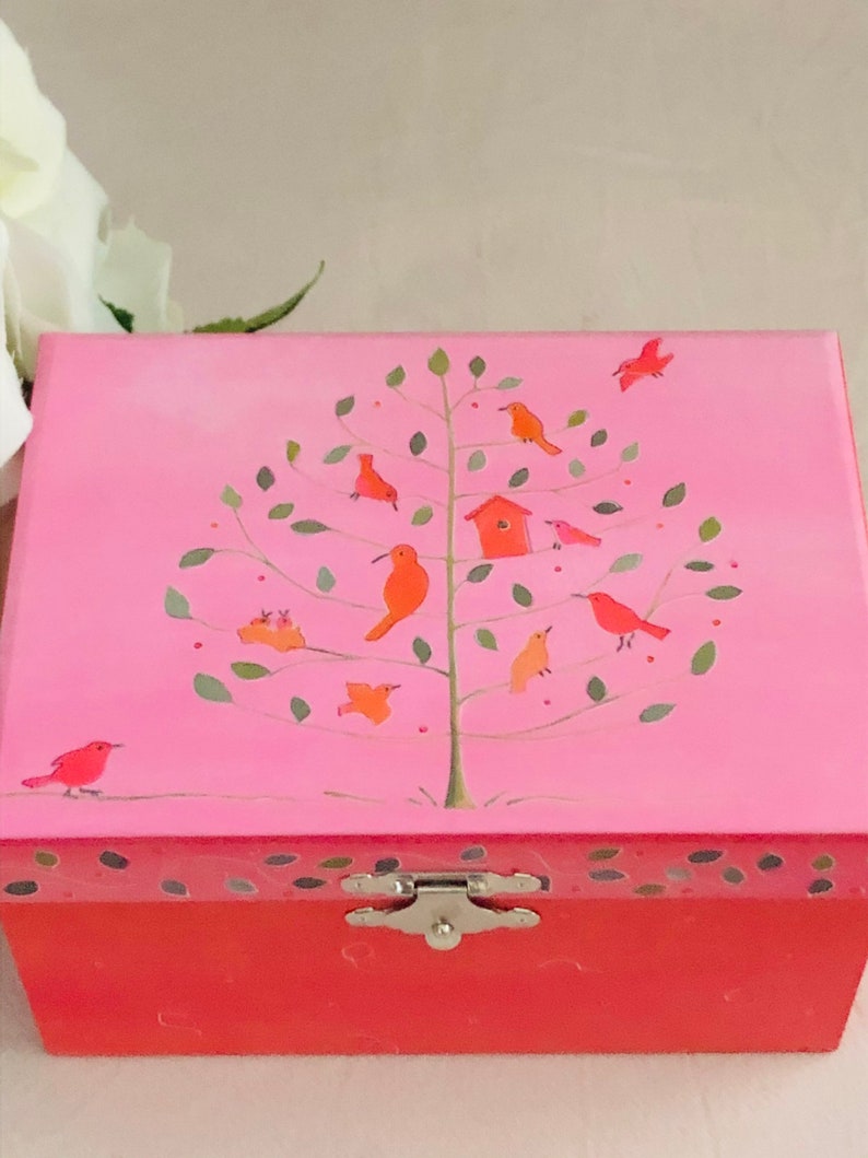 Owl Musical Jewellery Box