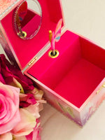 Load image into Gallery viewer, Wooden Butterfly Musical Jewellery Box
