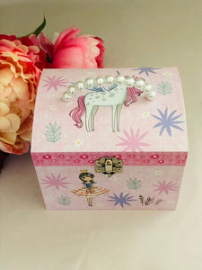 Fairy Music Box with Pearl Handle