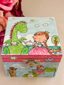 Zog Inspired Musical Jewellery Box