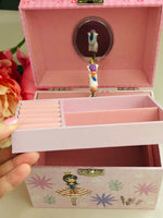 Load image into Gallery viewer, Fairy Music Box with Pearl Handle
