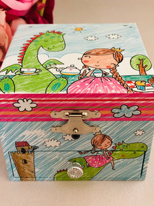 Zog Inspired Musical Jewellery Box