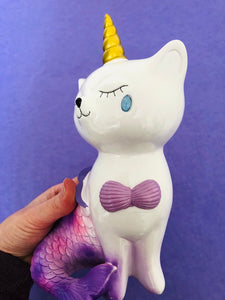 Unicorn Cat Money Box