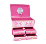 Load image into Gallery viewer, Swan Lake Ballerina Dancer Musical Jewellery Box
