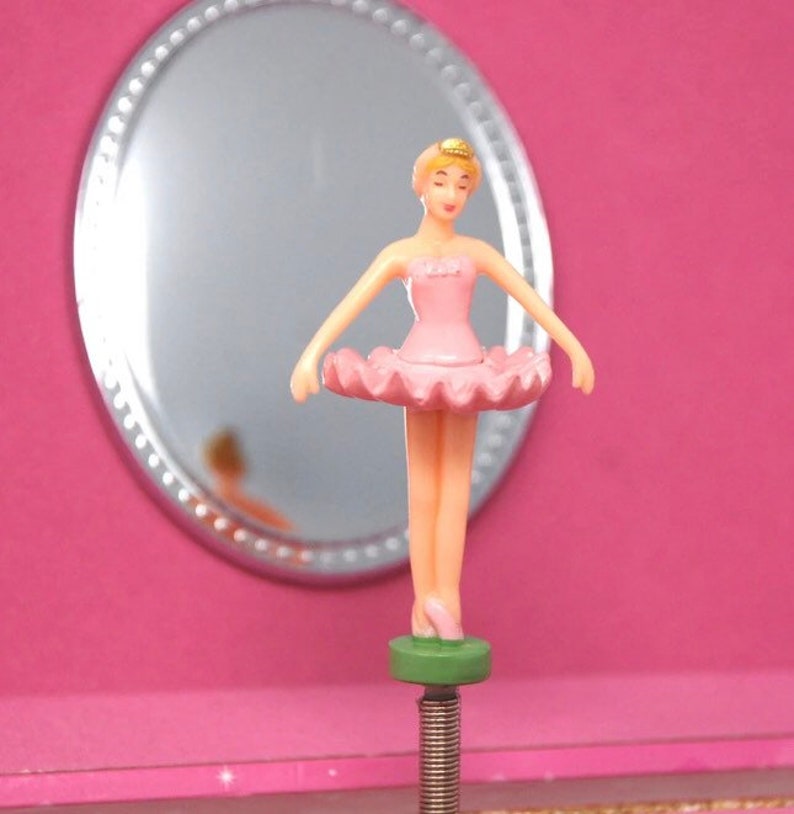 Swan Lake Ballerina Dancer Musical Jewellery Box