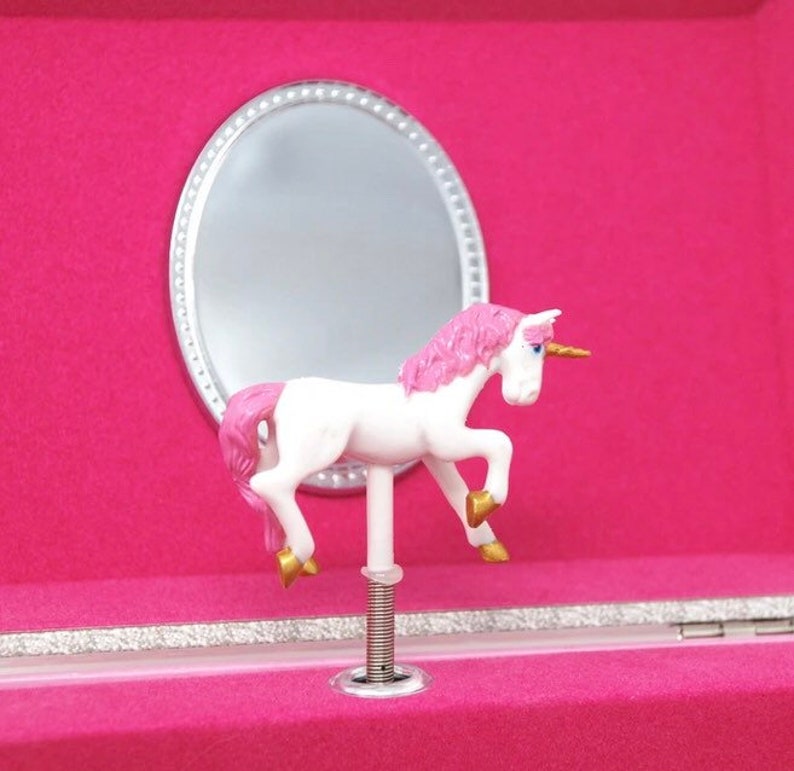 Unicorn and Princess Musical Jewellery Box