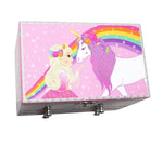 Load image into Gallery viewer, Unicorn and Princess Musical Jewellery Box
