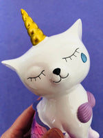 Load image into Gallery viewer, Unicorn Cat Money Box
