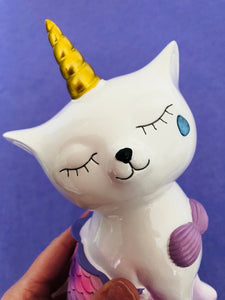 Unicorn Cat Money Box