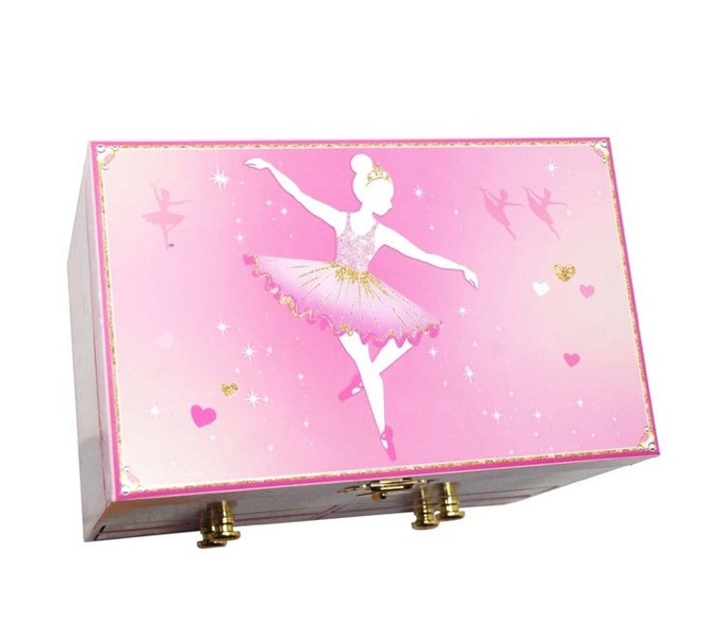 Swan Lake Ballerina Dancer Musical Jewellery Box