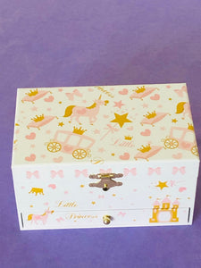 Princess Musical Jewellery Box - Over the rainbow